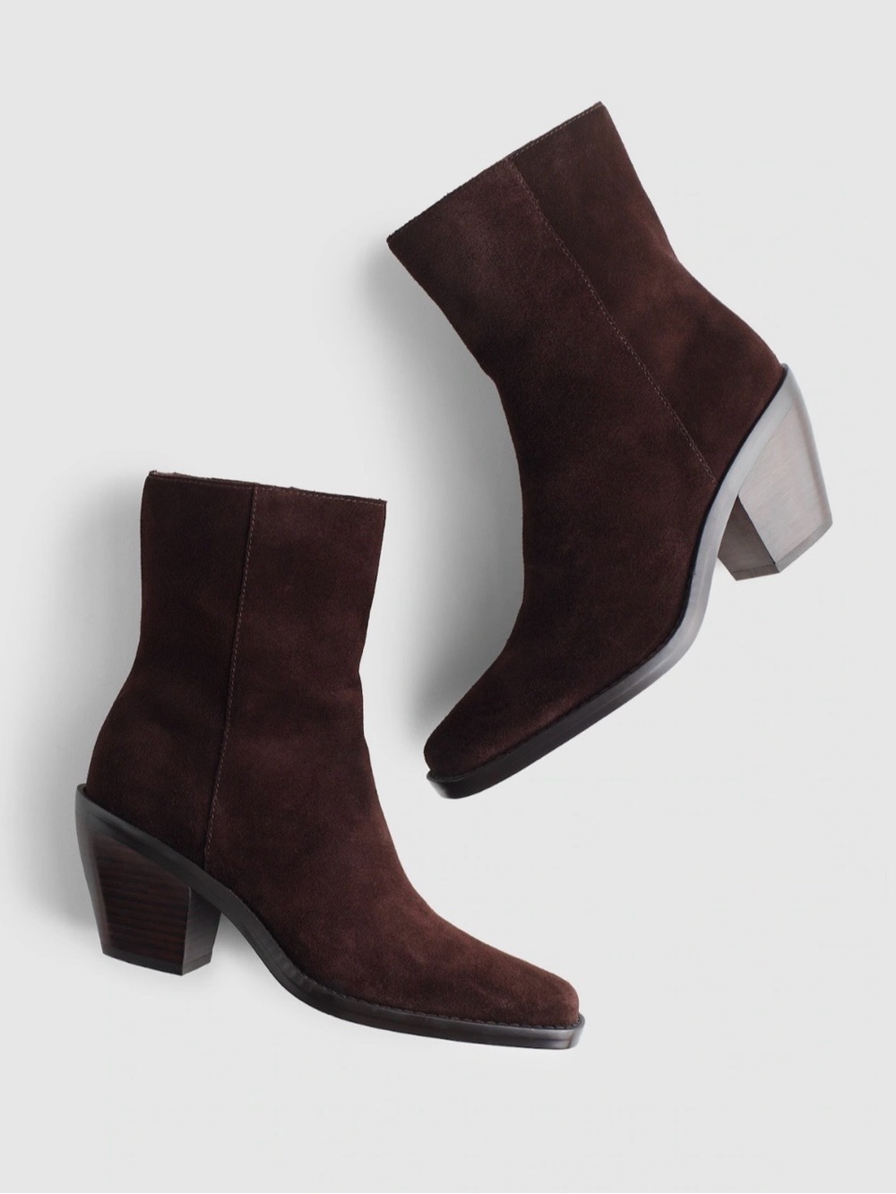 NWOB! MADEWELL Women’s The Idris Side-Zip Ankle Boot Coffee Bean Suede Size 9